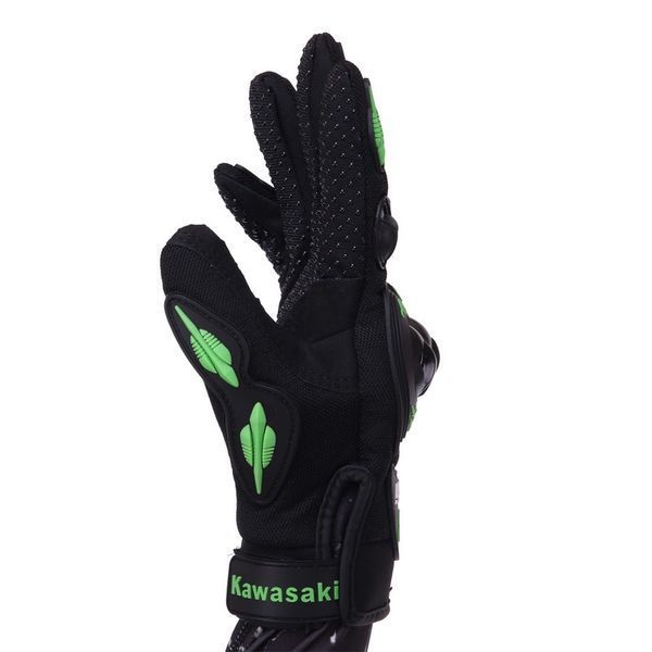 Мотоперчатки Kawasaki SP-Sport MS-5529-KW M чорний-салатовий