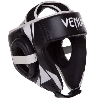 Шлем боксерский открытый VENUM CHALLENGER VN03172 черно-белый