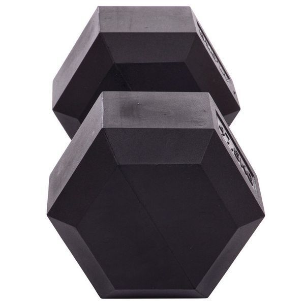 Гантель цільна шестигранна Zelart TA-2679-47,5 1шт 47,5кг