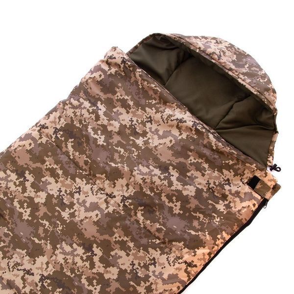 Спальний мішок ковдру з капюшоном CHAMPION Average SY-4083 камуфляж