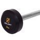 Штанга фіксована пряма гумова Zelart Rubber Coated Barbell TA-2685-5 довжина-95см 5кг