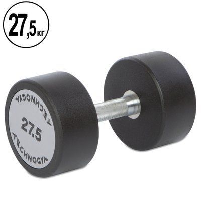 Гантель цільна професійна TECHNOGYM TG-1834-27,5 1шт 27,5кг