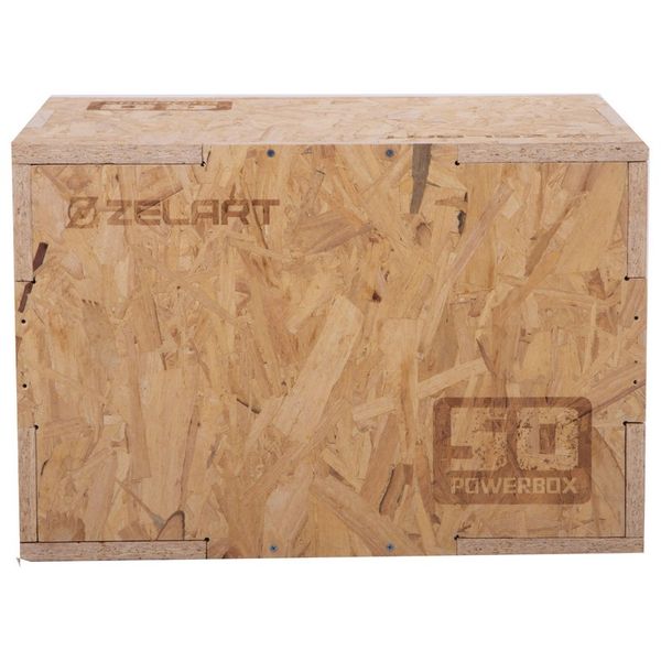 Бокс плиометрический деревянный Zelart BOX-WOOD FI-3636-1 1шт 60см