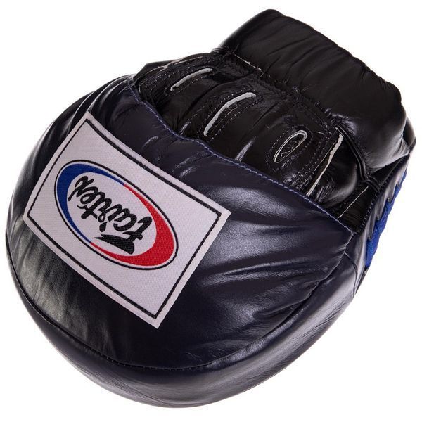 Лапа Вигнута для боксу та єдиноборств FAIRTEX FMV9 24x19x5см 2шт синій