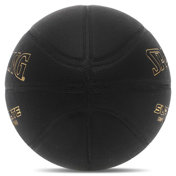 М'яч баскетбольний Composite Leather SPALDING TF SUPER FLITE 77559Y №7 чорний