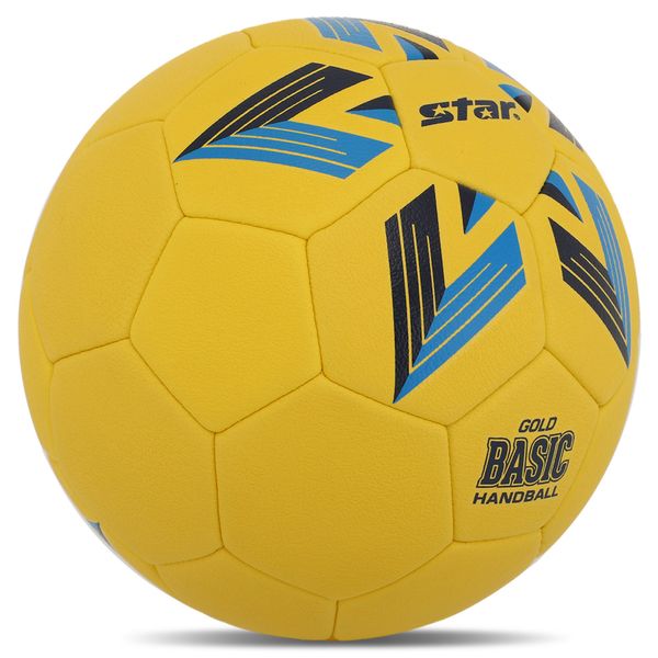 Мяч для гандбола STAR GOLD BASIC HB612 №2 желтый-синий
