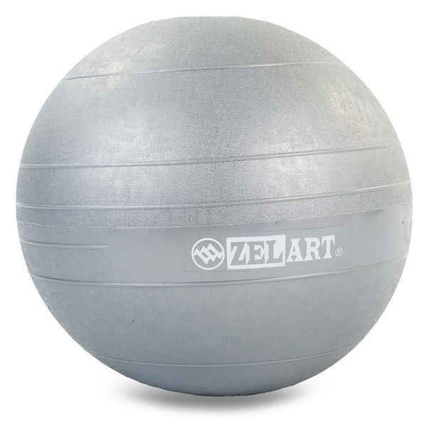 М'яч медичний слембол для кросфіту Record SLAM BALL FI-5165-7 7кг сірий