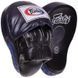 Лапа Вигнута для боксу та єдиноборств FAIRTEX FMV9 24x19x5см 2шт синій