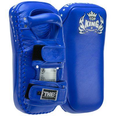 Пади для тайського боксу Тай-педи TOP KING Extreme TKKPE-M 35х18х11см 2шт синій