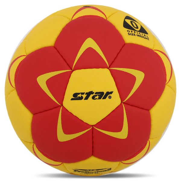 М'яч для гандболу STAR NEW PROFESSIONAL GOLD HB420 №0 жовто-червоний