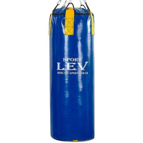 Мішок боксерський Циліндр Тент LEV LV-2802 висота 85см синій