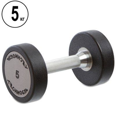 Гантель цільна професійна TECHNOGYM TG-1834-5 1шт 5кг