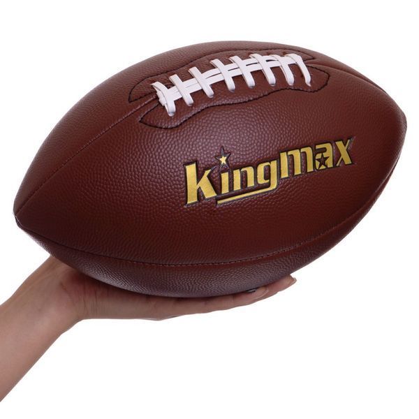 М'яч для американського футболу KINGMAX FB-5496-9 №9 коричневий