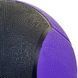 М'яч медичний медбол Zelart Medicine Ball FI-5121-10 10кг фіолетовий-чорний