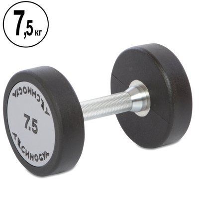 Гантель цільна професійна TECHNOGYM TG-1834-7,5 1шт 7,5 кг