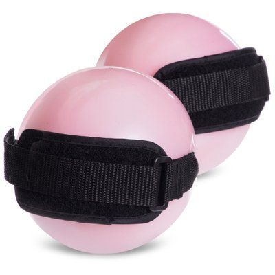 М'яч обтяжений із манжетом PRO-SUPRA WEIGHTED EXERCISE BALL 030-0_5LB