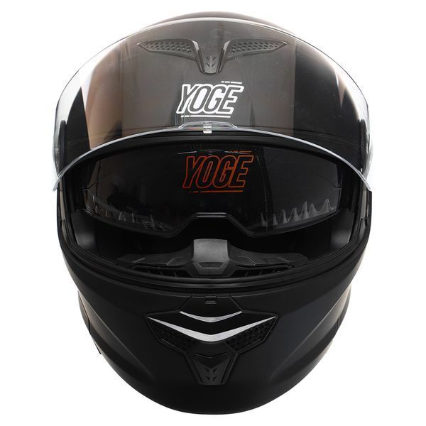 Мотошолом модуляр (flip-up) YOGE M-9404 MATT M чорний