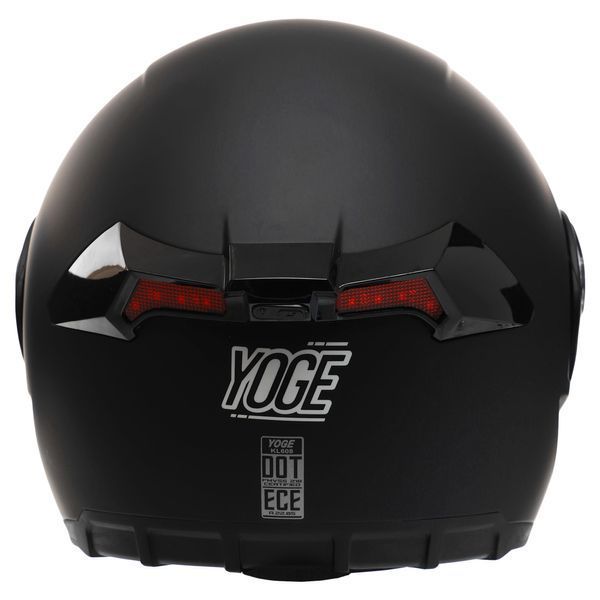 Мотошолом модуляр (flip-up) YOGE M-9404 MATT M чорний