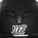 Мотошолом модуляр (flip-up) YOGE M-9404 MATT M чорний