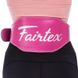 Пояс атлетический кожаный FAIRTEX 165086 ширина-15см размер-M розовый