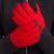 Перчатки горнолыжные теплые женские SP-Sport B-666 M-L красный