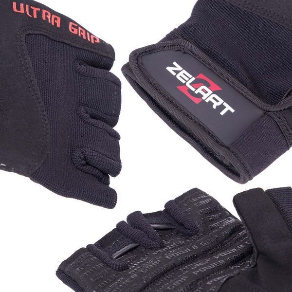 Перчатки спортивные Zelart SB-161567 S черный
