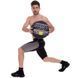 М'яч набивний для крофіту волбол WALL BALL Zelart FI-2637-5 5кг чорний
