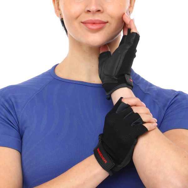 Рукавички спортивні WEIDER SB169017 M-L чорний