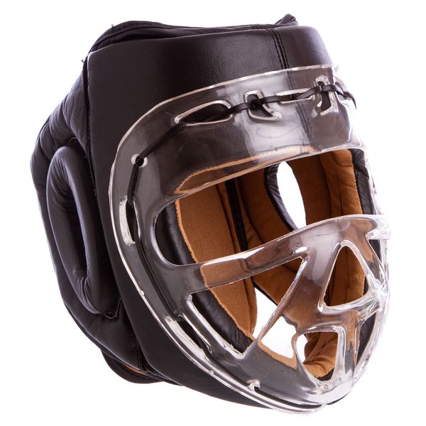Шлем для единоборств ELS MA-1427 XS черный