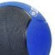 М'яч медичний медбол Zelart Medicine Ball FI-5121-4 4 кг синій-чорний