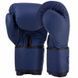 Перчатки боксерские кожаные Zelart VL-3074 8 унций синий