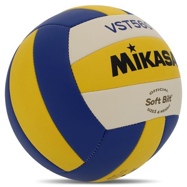 М'яч волейбольний MIKASA VST560 №5 PU зшитий машинним способом