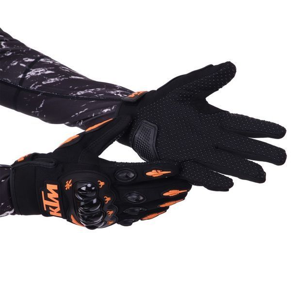 Мотоперчатки KTM MS-5529-K L черный-оранжевый