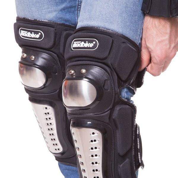 Захист коліна та гомілки MADBIKE MS-4373 2шт чорний