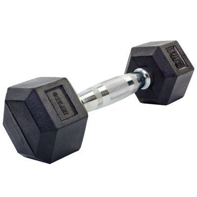 Гантель цільна шестигранна ZELART TA-5159-2 1шт 2кг