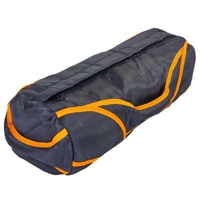 Сумка для кросфіту TRAINING BAG Zelart FI-5028 чорно-жовтогарячий