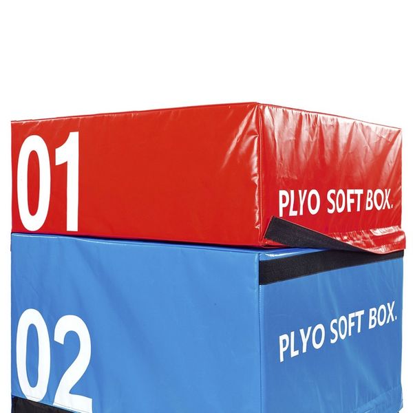 Бокс плиометрический мягкий Zelart SOFT PLYOMETRIC BOXES FI-5334-3 1шт 60см черный