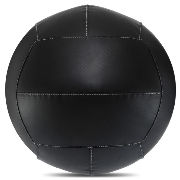 М'яч волбол для кросфіту та фітнесу Zelart WALL BALL TA-7822-12 вага-12кг чорний