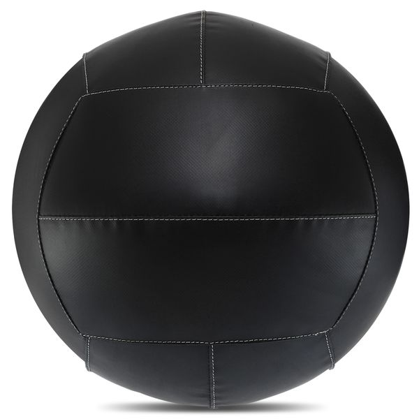 Мяч волбол для кроссфита и фитнеса Zelart WALL BALL TA-7822-12 вес-12кг черный