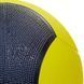 М'яч медичний медбол Zelart Medicine Ball FI-5121-6 6кг жовто-чорний