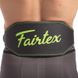 Пояс атлетический кожаный FAIRTEX 165103 ширина-15см размер-S черный