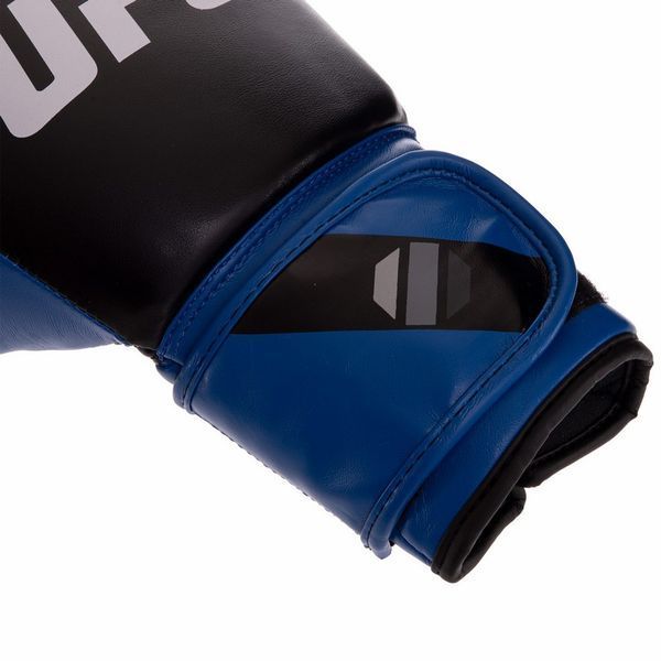 Рукавички боксерські UFC PRO Compact UHK-75001 S-M синій-чорний