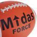М'яч для американського футболу Midas force FB-3715 (гума, помаранчевий)