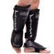 Захист гомілки та стопи Муай Тай, ММА, Кікбоксинг PU FAIRTEX SP7 чорний M