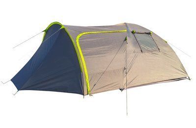 Палатка 4-х местная 1009-2, 2 входа GreenCamp
