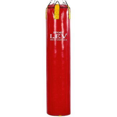 Мешок боксерский Цилиндр Тент LEV LV-2807 высота 150см красный