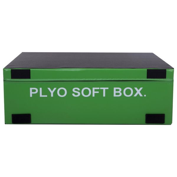 Бокс плиометрический мягкий набор Zelart PLYO BOXES FI-3635 3шт 90х75х30/45/60см зеленый, синий, красный