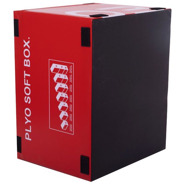 Бокс плиометрический мягкий набор Zelart PLYO BOXES FI-3635 3шт 90х75х30/45/60см зеленый, синий, красный