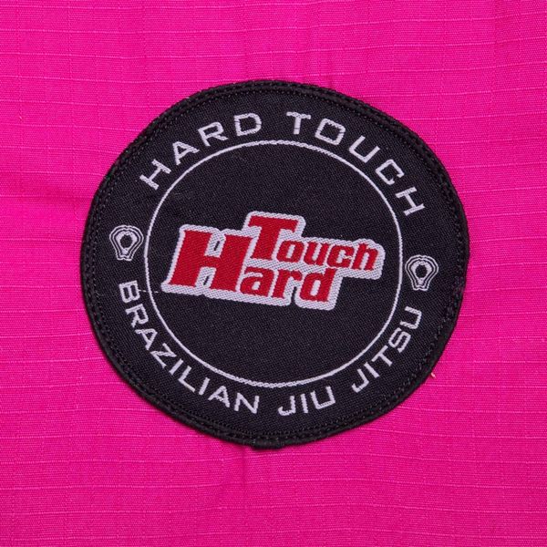 Кімоно жіноче для джиу-джитсу HARD TOUCH JJSL 130см рожевий