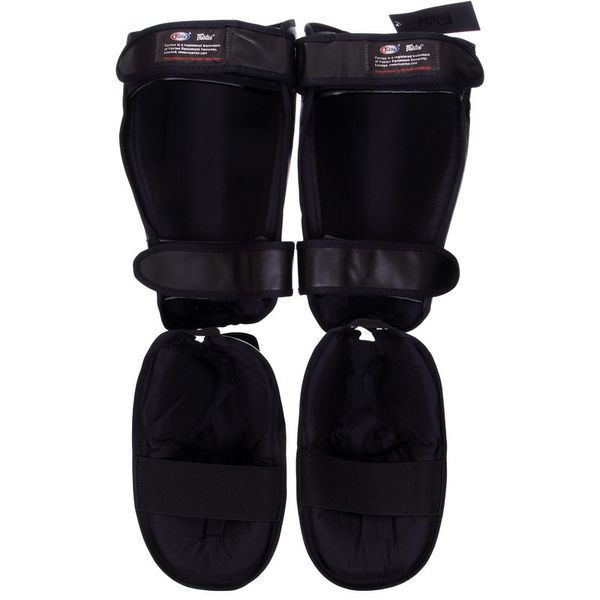 Защита голени и стопы Муай Тай, ММА, Кикбоксинг PU FAIRTEX SP7 черный L